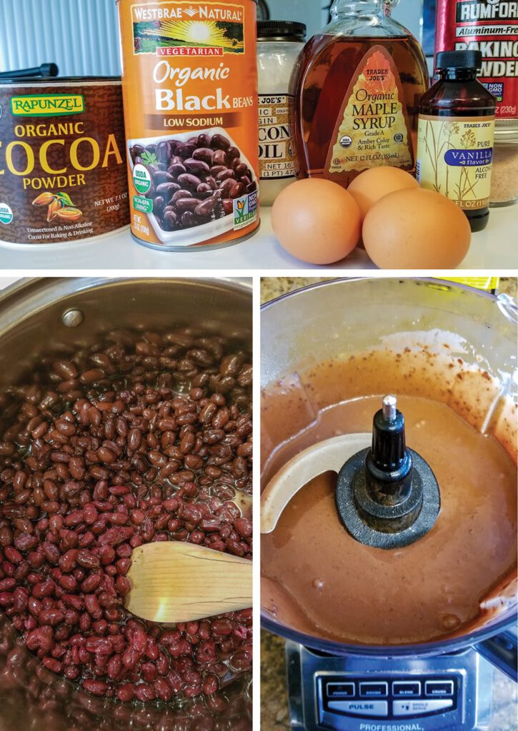 Cooking college for Black Bean Brownies