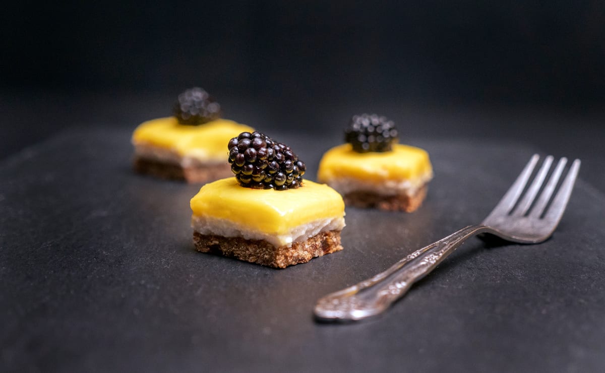 Gluten-Free, Coconut, Lemon Tart