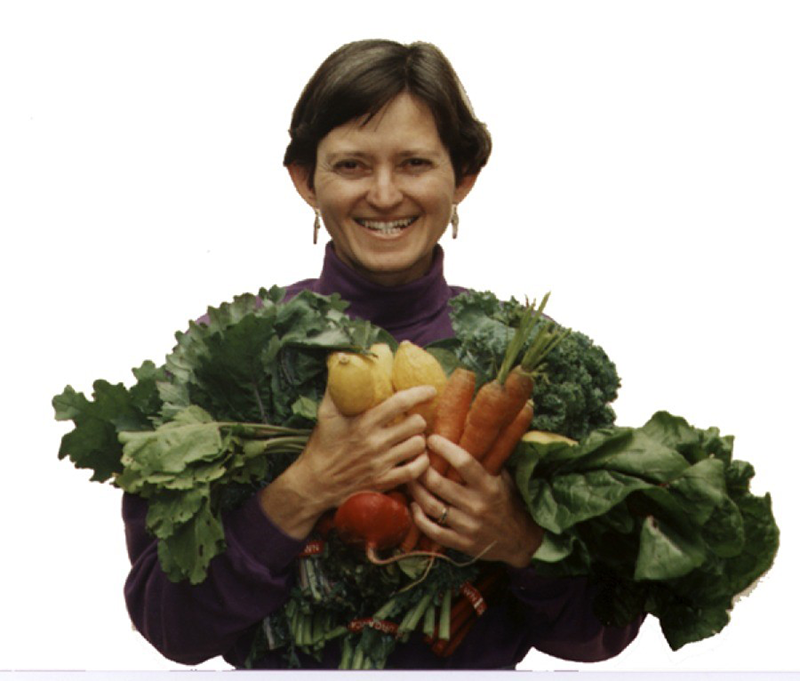 Laura Knoff Holding Vegetables