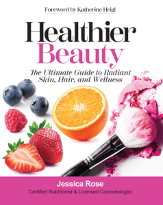 Book cover for Healthier Beauty by Jessica Rose