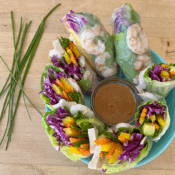 Rainbow Summer Rolls