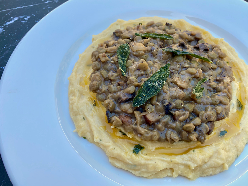 Staff Tested Lentil Gravy by Michele Tedrick Bauman College Holistic Chef Program TA