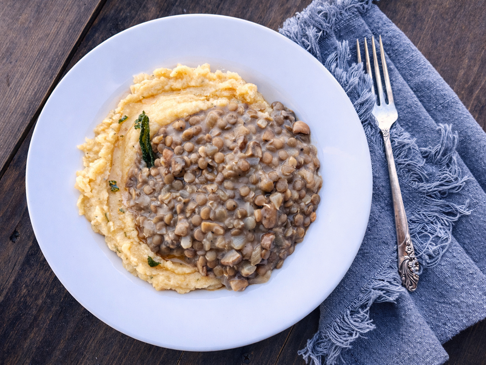 Lentil Gravy by Michele Tedrick Bauman College Holistic Chef Program TA