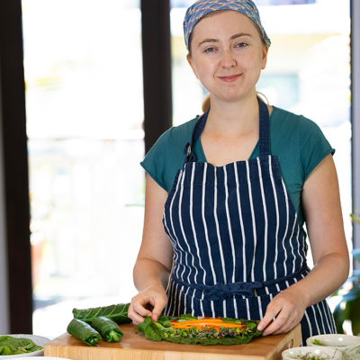Bauman College Holistic Chef Instructor Melissa Shaffer