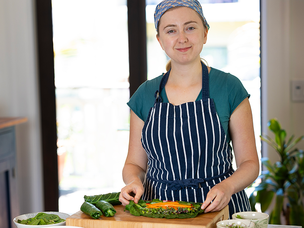 Bauman College Holistic Chef Instructor Melissa Shaffer