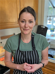 Dee Cartier Bauman College Holistic Chef Program Student